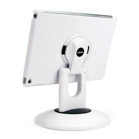Aidata ViewStation for iPad Air 2, White Shell with White and Black Base ISP603WB